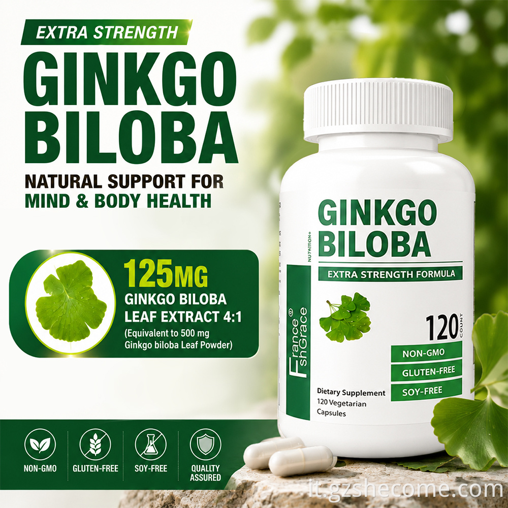 Ginkgo Biloba Capsules6